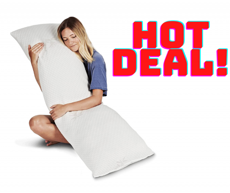 Snuggle-Pedic Full Body Pillow Amazon Price Drop!
