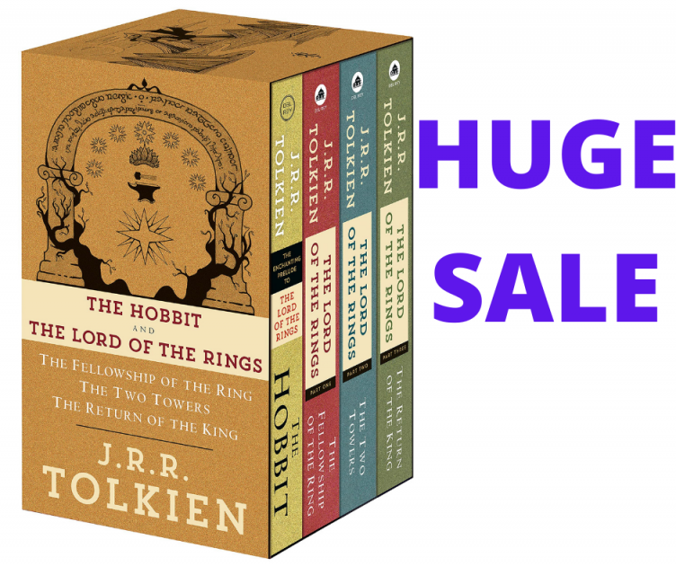 The Hobbit and The Lord of the Rings Boxed Book Set Amazon Deal!