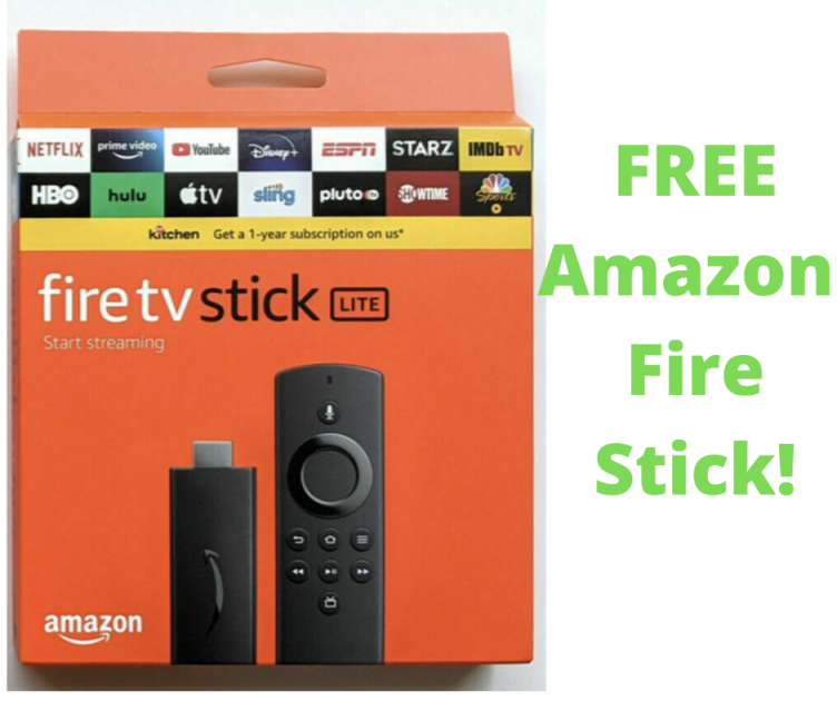 FREE Amazon Fire Stick Lite!