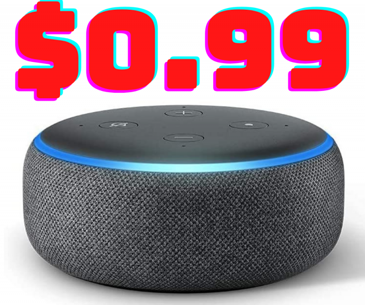 Echo Dot For JUST $0.99! HURRY!