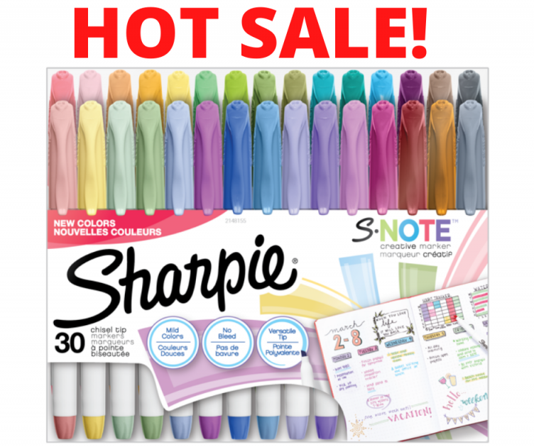 Sharpie S-Note Creative Markers HOT Walmart Deal!