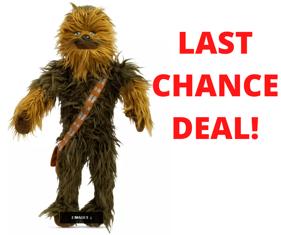 Star Wars Chewbacca Pillow Buddy Last Act Deal at Macys!