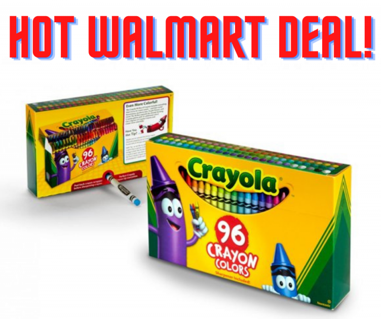 Crayola Crayon Set Hot Walmart Holiday Deal!