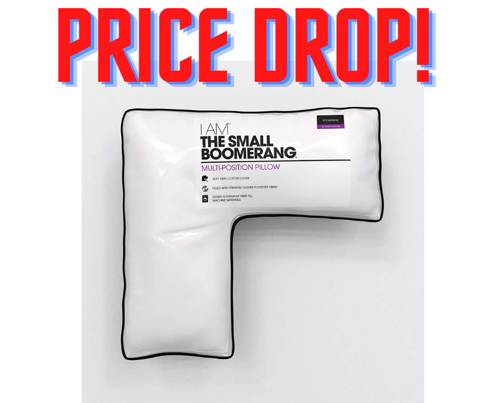 I AM The Small Boomerang Pillow HOT Amazon Deal!