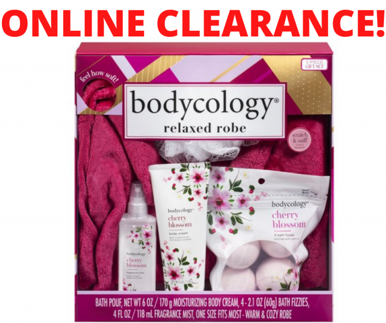 Bodycology Cherry Blossom Gift Set HOT Online Clearance!