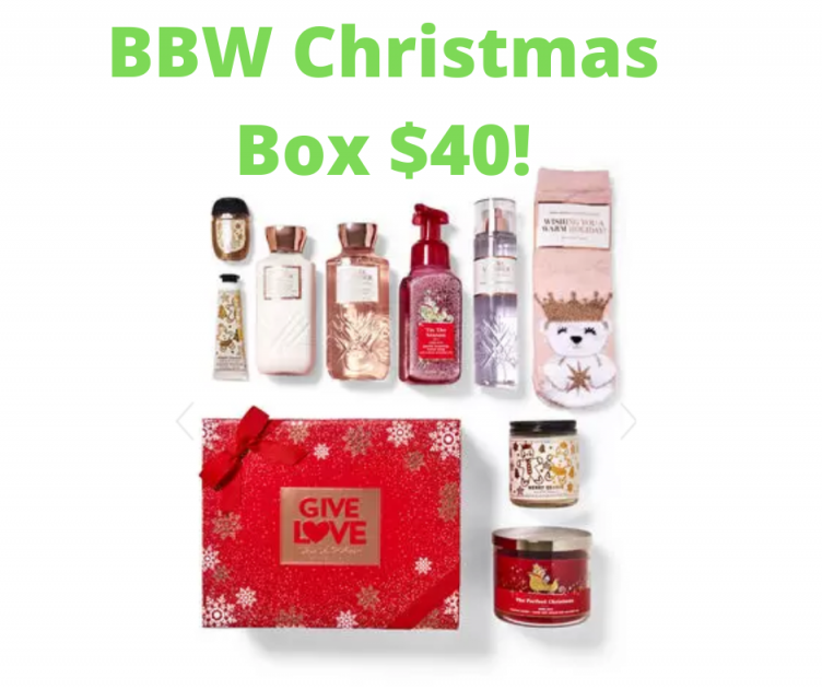 Bath and Body Works Christmas Box Deal is LIVE!