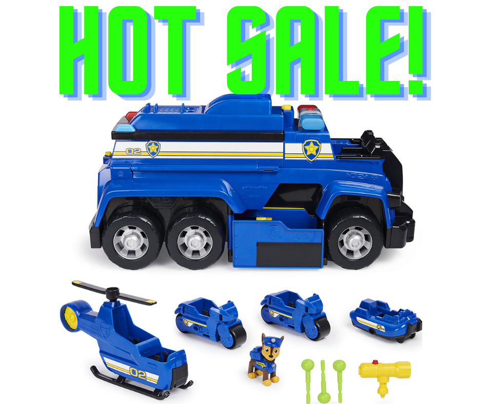 Paw Patrol Chases 5 in 1 Cruiser HOT Amazon Deal!