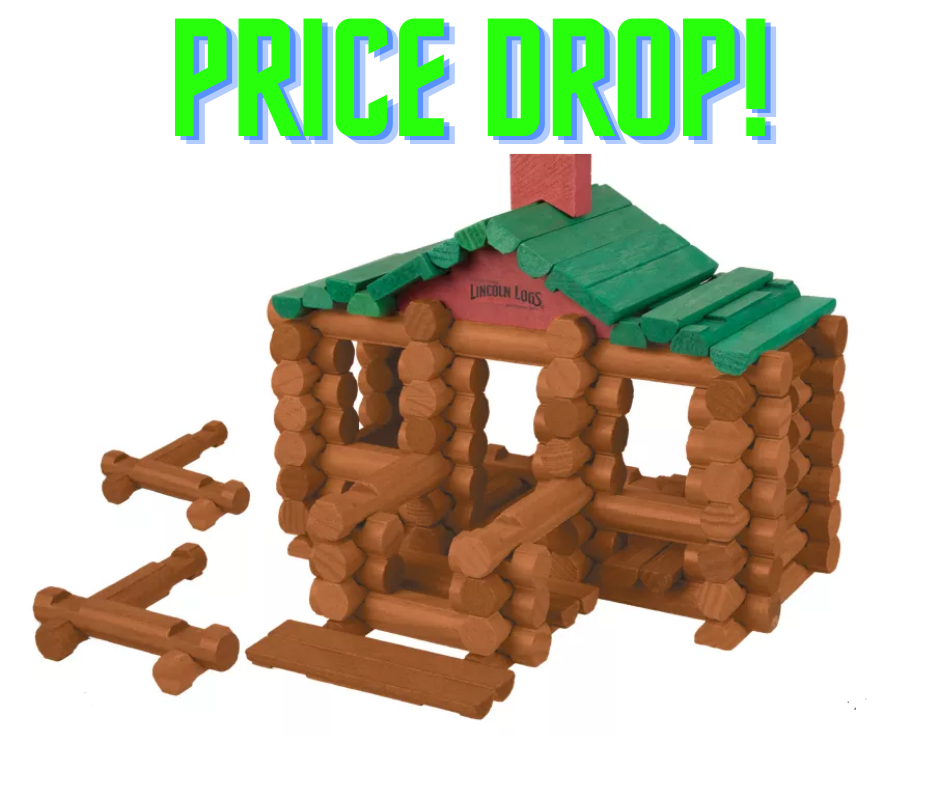 K’Nex Lincoln Logs 100th Anniversary Tin HOT SALE at Cabelas!