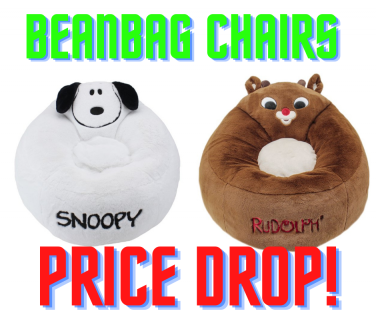 Kids Character Bean Bag Chairs HOT PRICE DROP at Walmart!