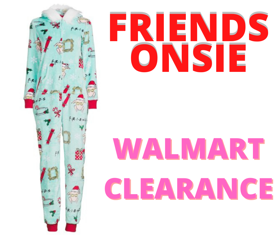 Friends Adult Onsies 75% OFF At Walmart!
