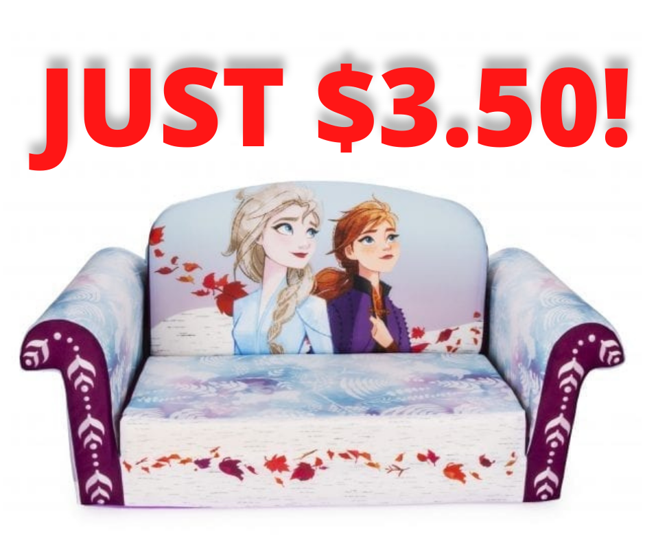 Marshmallow Furniture Frozen Sofa only $3.50 (reg $40)