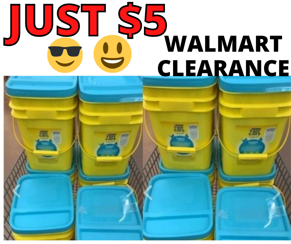 Tidy Cats Litter – 35 lbs ONLY $5!