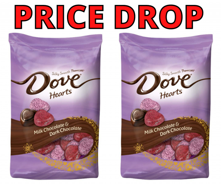 Dove Valentines Day Heart Chocolates PRICE DROP at Amazon!