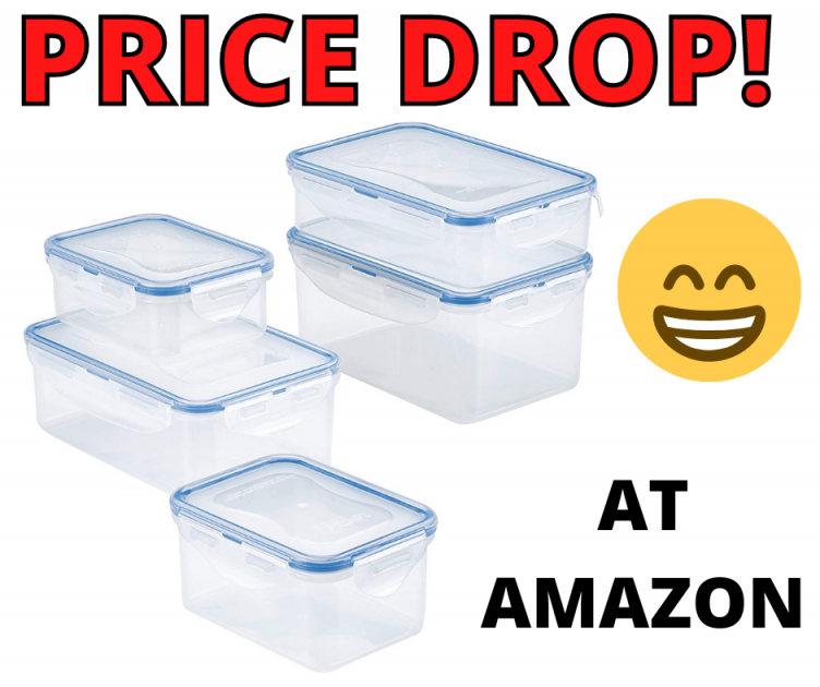 Locking Food Storage Containers HOT SALE at Amazon!