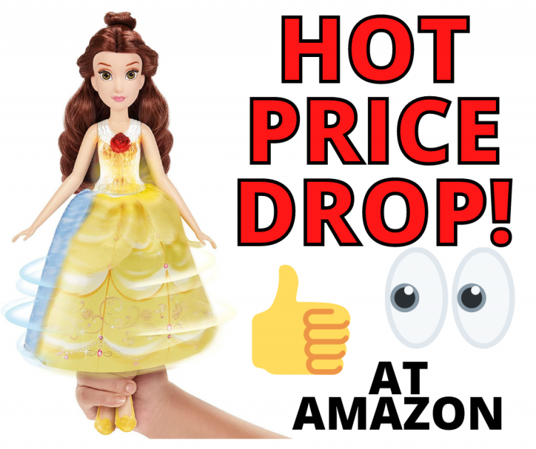Disney Princess Spin and Switch Belle HOT Deal at Amazon!