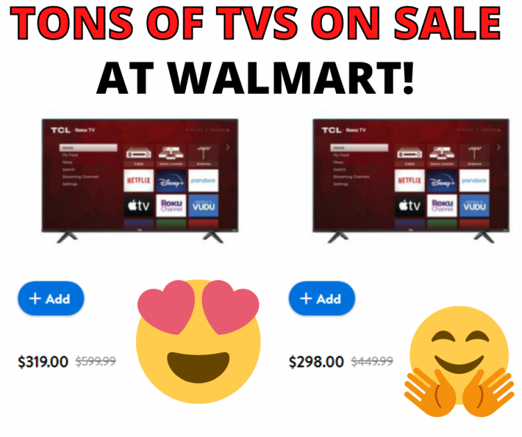 Walmart Tv Sale! Tons Of TVs On Sale NOW!