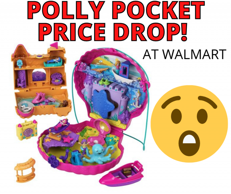Polly Pocket Style & Sparkle Mermaid Set HOT Price Drop at Walmart!