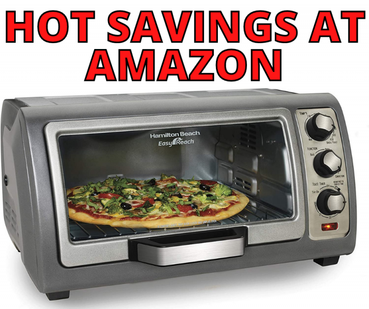 Hamilton Beach Countertop Toaster Oven HOT Amazon Deal!