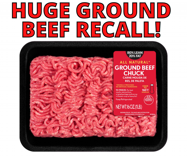 HUGE Ground Beef RECALL From Walmart, Krogers, and MORE!