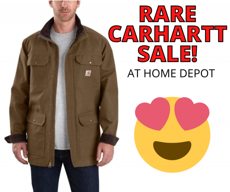 RARE Carhartt Sale at Home Depot!