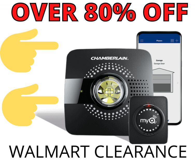 MyQ Smart Garage Door Opener Wireless Over 80% off at Walmart!