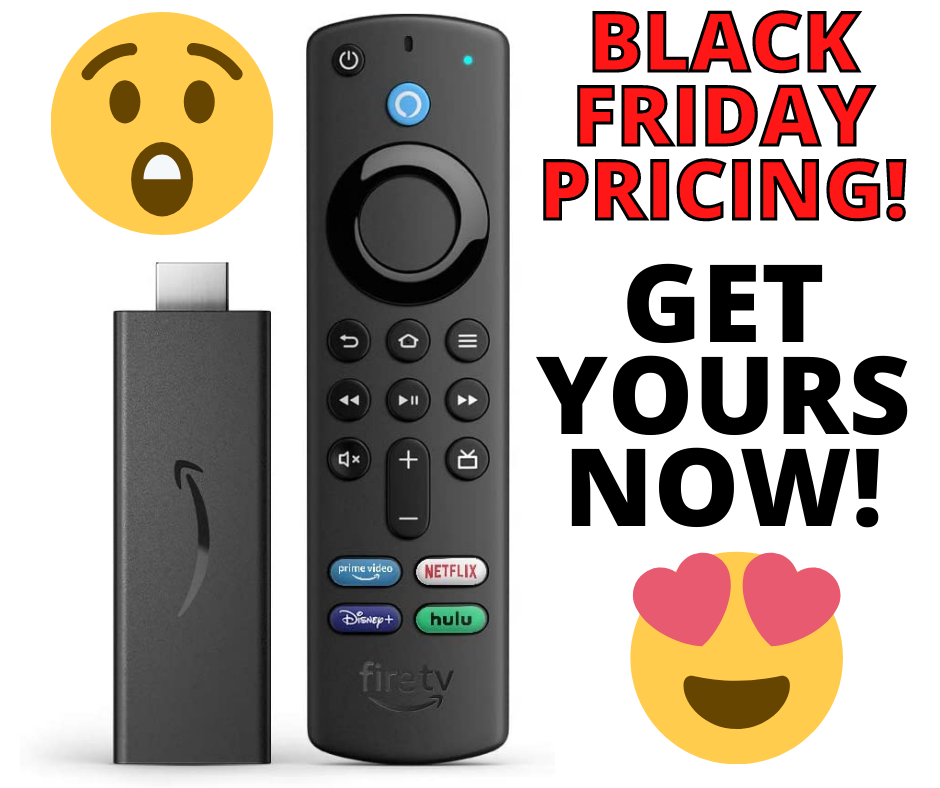 Fire Stick With Alexa Voice Remote Black Friday Pricing!