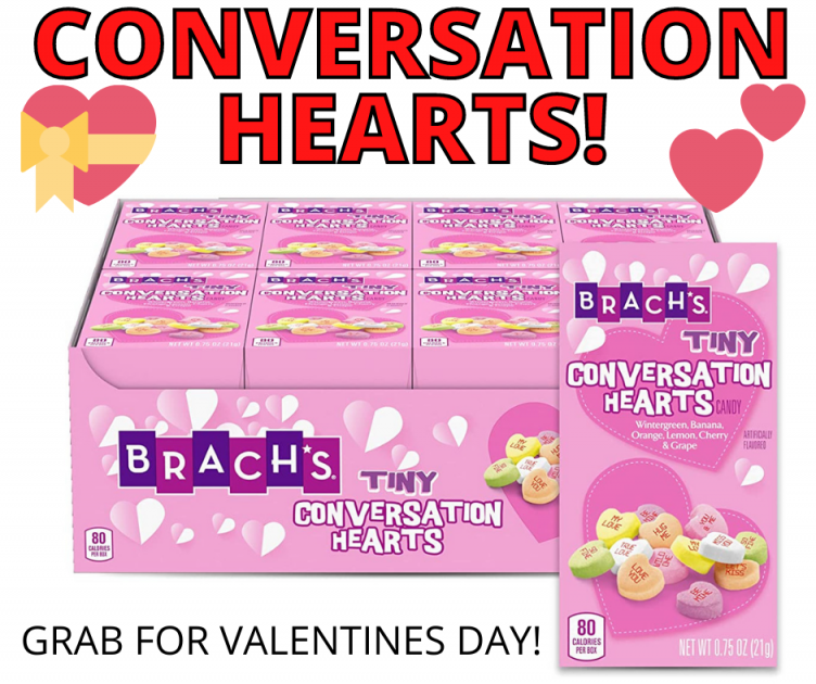 Brach’s Valentine’s Day Tiny Conversation Hearts Grab for Valentines!