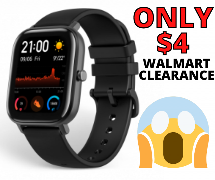 Amazfit Fitness Smartwatch Walmart Clearance Alert!