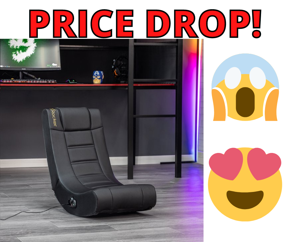 X Rocker Solo Leather Gaming Chair HOT DEAL at Walmart!