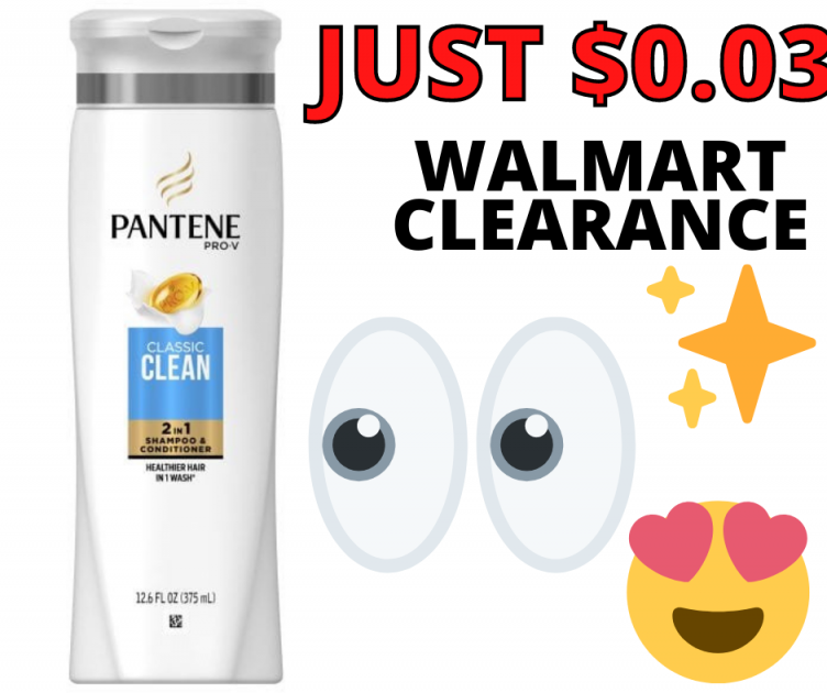Pantene Pro-V Classic Clean 2In1 Shampoo & Conditioner PRICE DROP at Walmart!