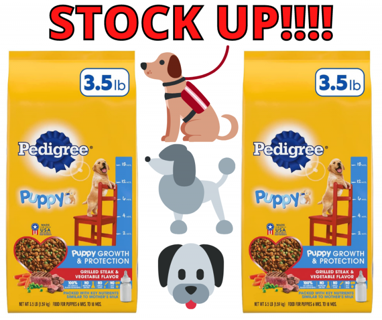 Pedigree Complete Nutrition Puppy Dry Dog Food HOT Amazon Deal!