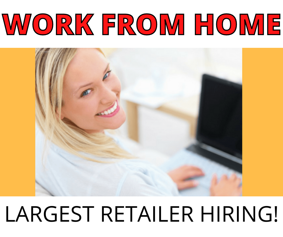 Work From Home Job! The World’s Largest Online Retailer is Hiring!!!
