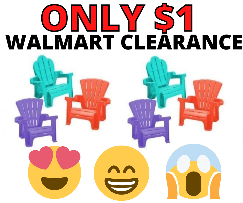Adirondack Chairs Plastic for Kids Walmart Clearance!