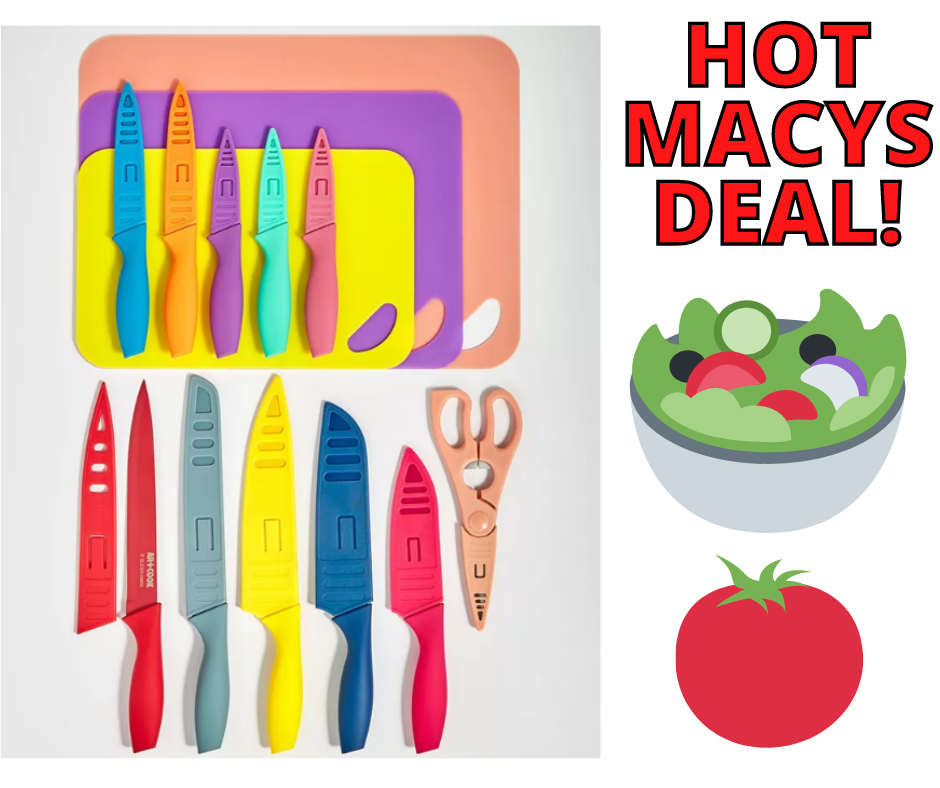 Art & Cook 25-Pc. Cutlery Set Macys Last Act Deal!