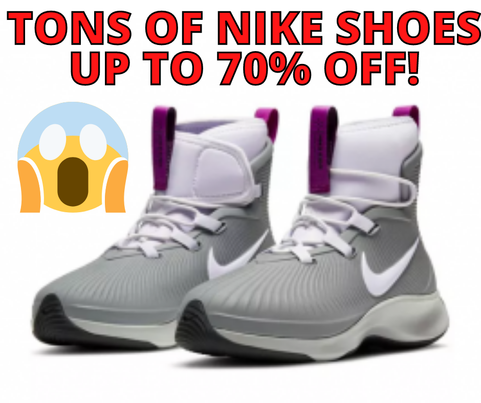 Nike Kids Shoes and More Up to 70% OFF at Kohls