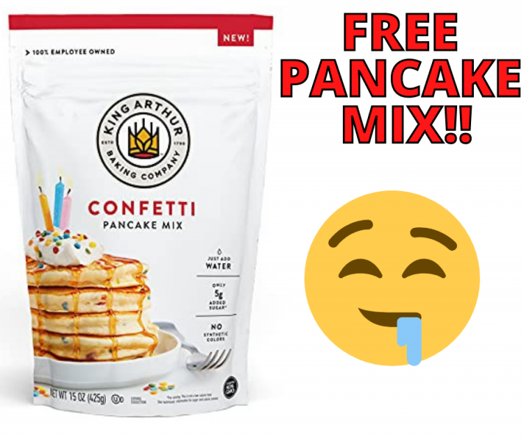 FREE King Arthur Pancake Mix From Amazon!