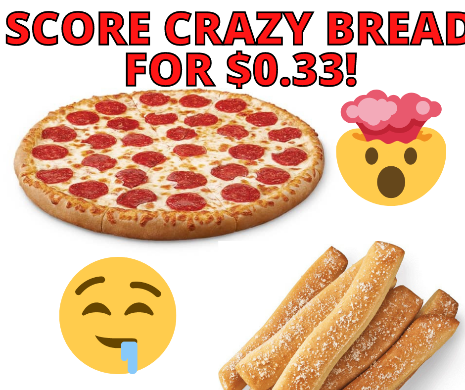 HOT New Little Ceasars Pizza And Crazy Bread Offer!