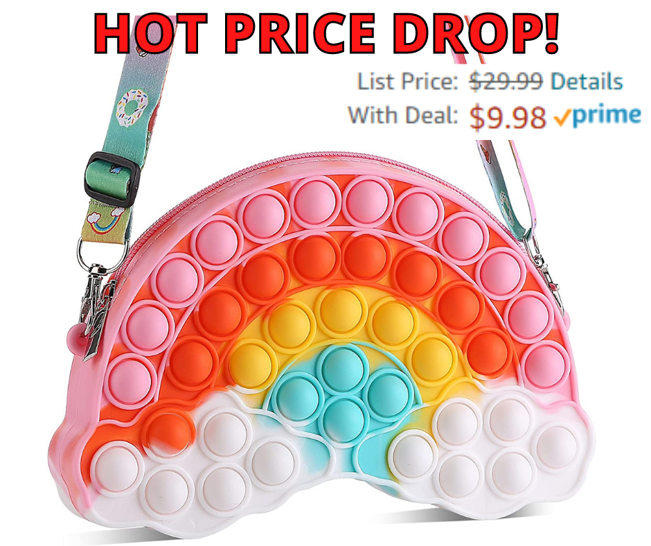 Pop Purse Fidget Toys Bag HUGE Price Drop at Amazon!