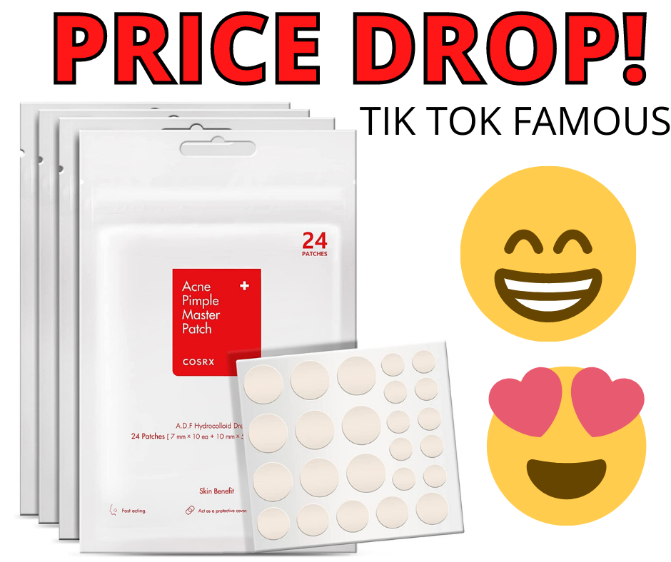Tik Tok Famous Acne Patches Price Drop at Amazon!