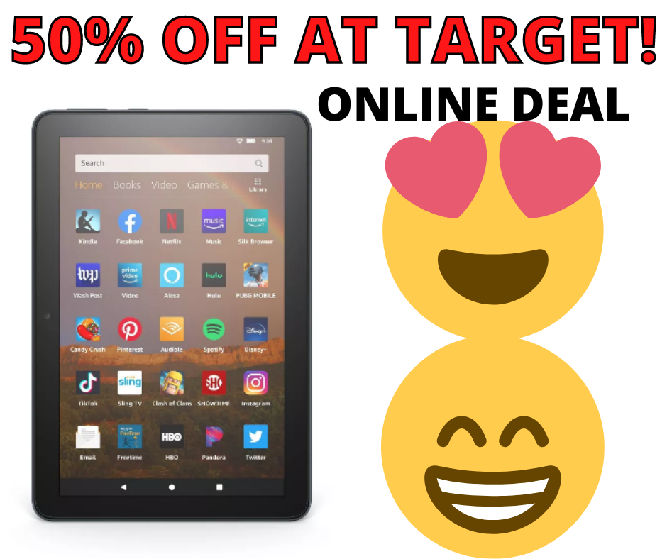 Amazon Fire Tablet 50% OFF Online at Target