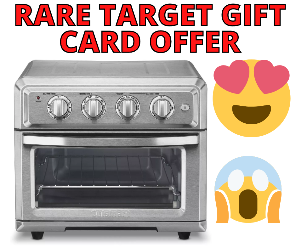 RARE Target Gift Card on Cuisinart AirFryer Toaster Oven!