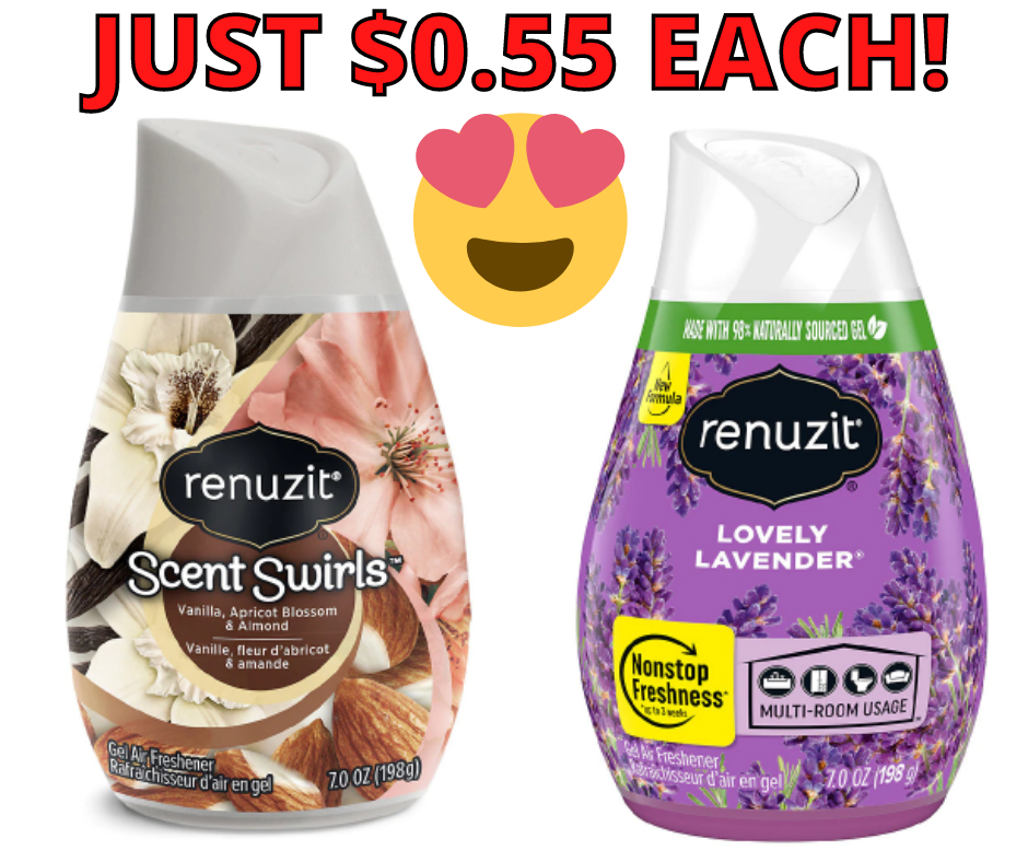 Renuzit Solid Air Fresheners JUST $0.55 at Walgreens! EASY DEAL!