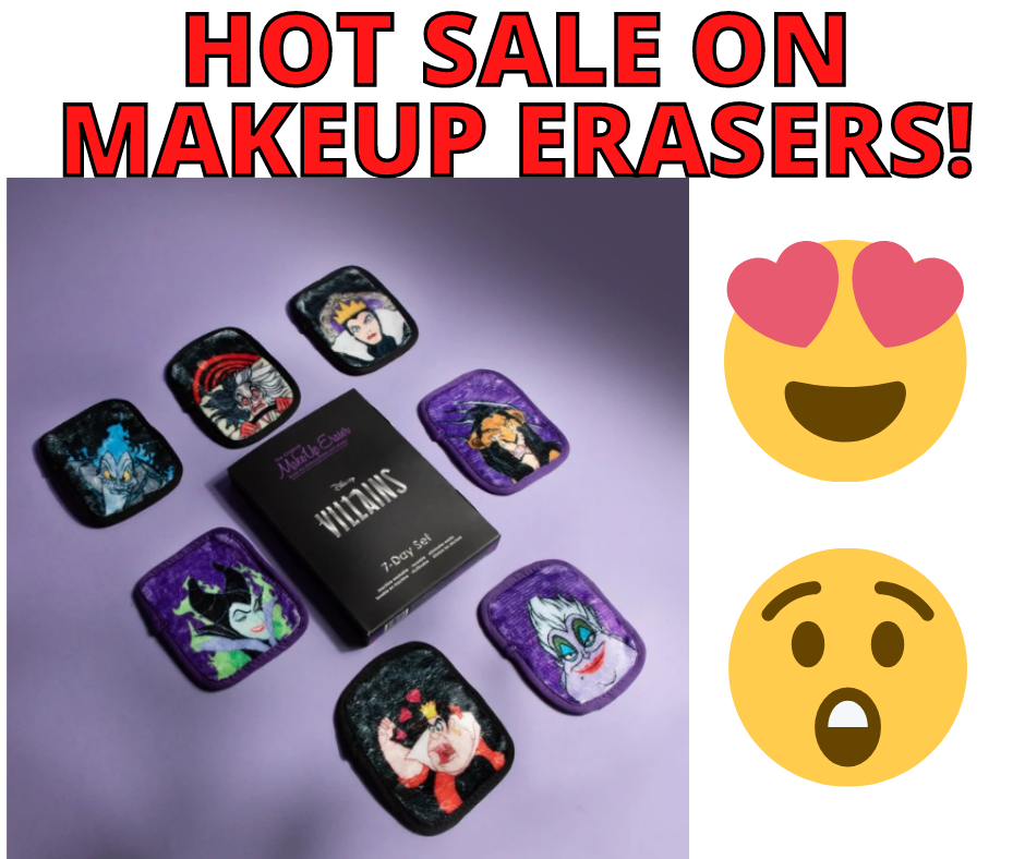 Disney Villains Makeup Eraser Set JUST $17.50!