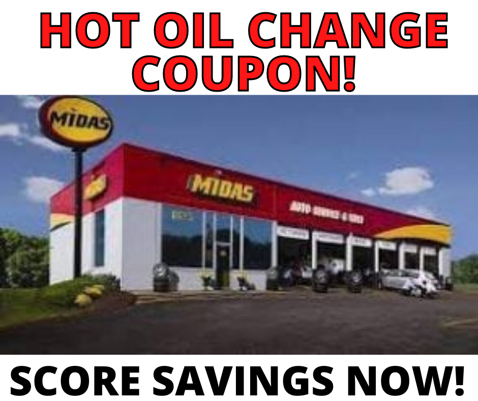 HOT Oil Change and Tire Rotation Coupon From Midas