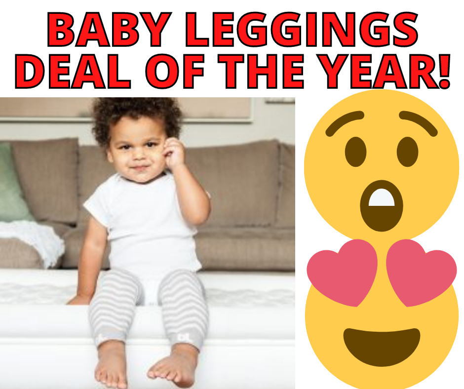 Baby Leggings Deal of the Year! 5 Pairs for $0.98!