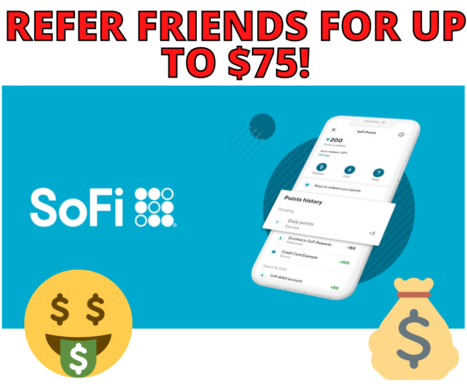 SoFi Investing- Refer Friends and Get Up to $75!