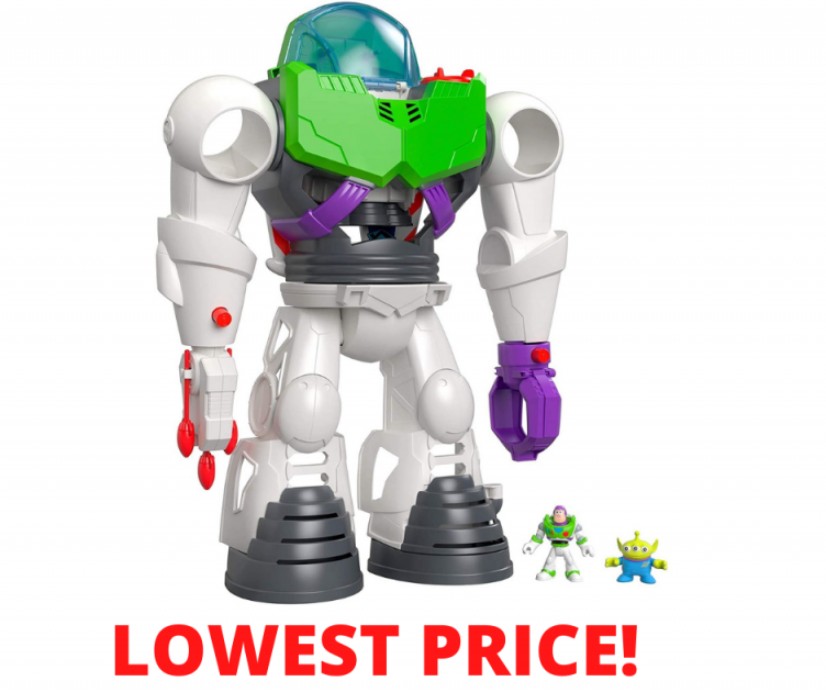 Fisher-Price Imaginext Disney Pixar Toy Story Buzz Lightyear Robot Amazon Deal!