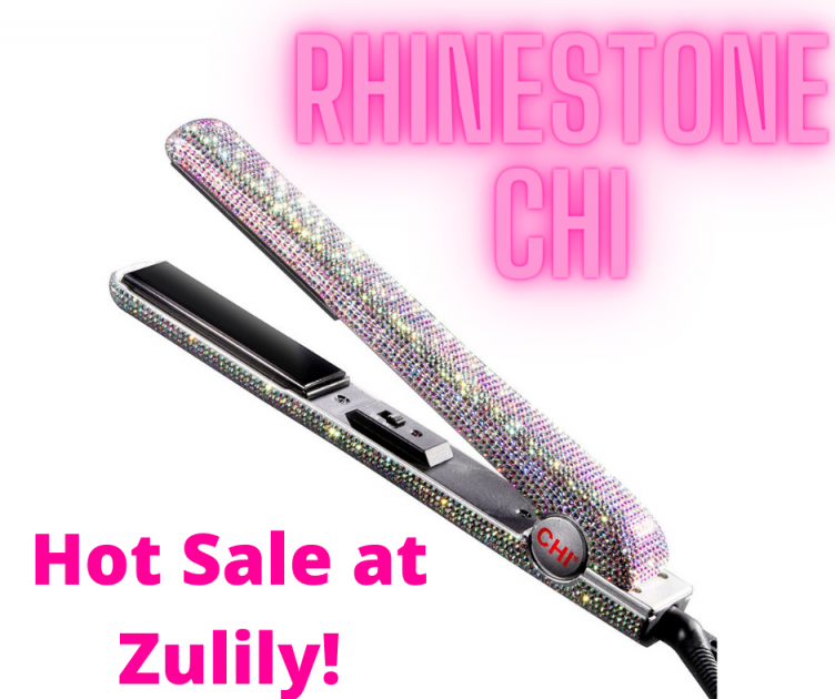 TODAY ONLY! Rhinestone Edition Chi Sale at Zulily!