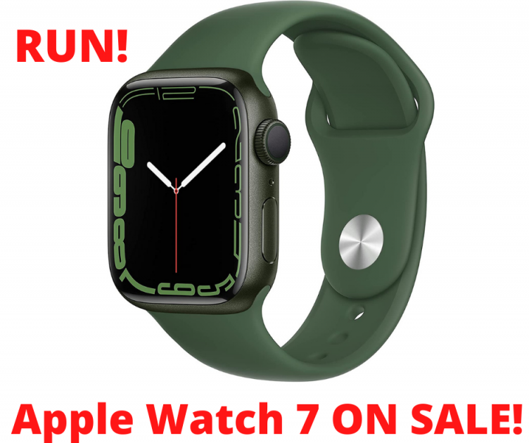 Apple Watch Series 7 GPS Amazon Sale!