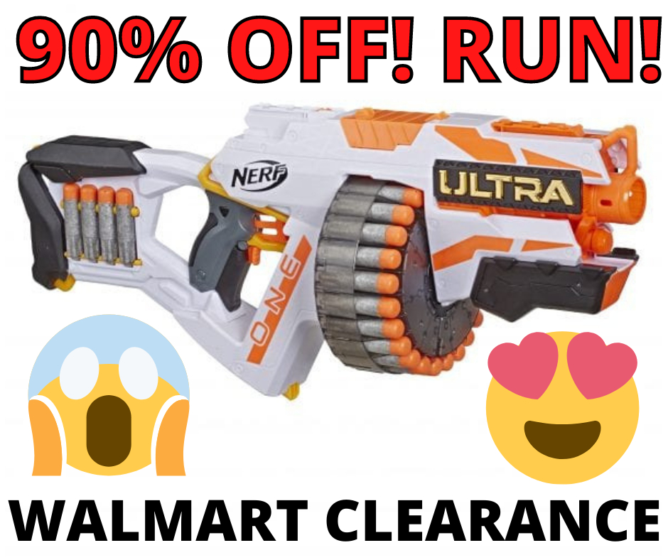 Nerf Ultra One Motorized Blaster Gun 90% OFF At Walmart!